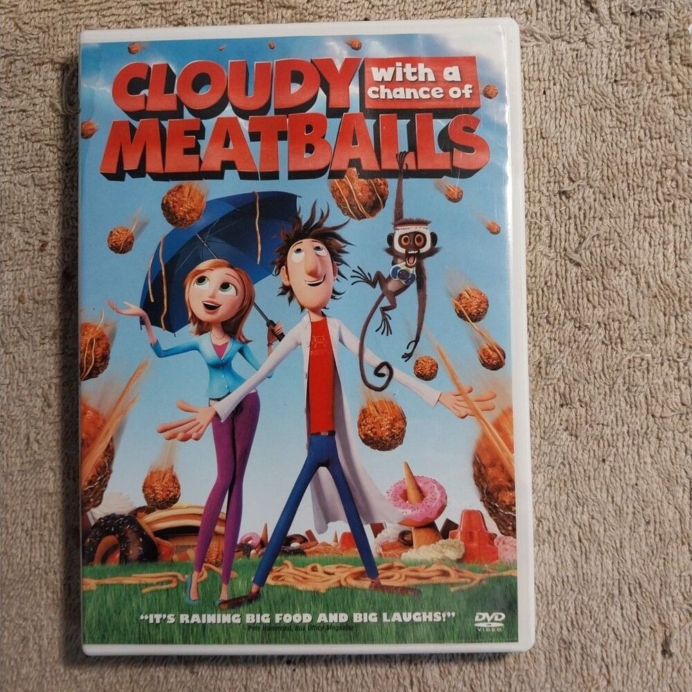 Cloudy with a Chance of Meatballs (DVD, 2009)